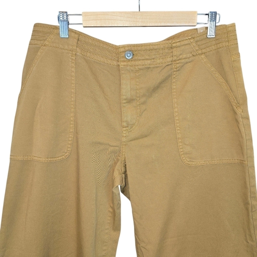Prana Organic Cotton Sancho Wide Leg Pants in Antique Bronze NWT Size 14 Reg. - Picture 6 of 13